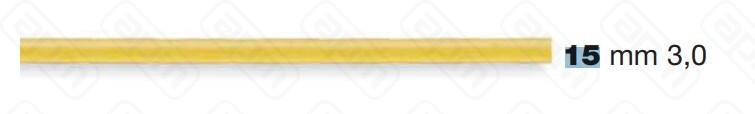 ФОРМА LA MONFERRINA ДЛЯ Р2 PLEASURE SPAGHETTI 3 MM 15 БРОНЗА