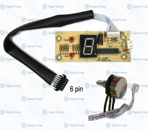 ПЛАТА УПРАВЛЕНИЯ ИНДУКЦИОННОЙ ПЛИТЫ HURAKAN HKN-ICF35DX4 арт JX-216B