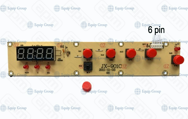ПЛАТА УПРАВЛЕНИЯ ИНДУКЦИОННОЙ ПЛИТЫ HURAKAN HKN-ICF-35M арт JX901C