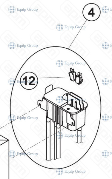 ГИДРОБАК ДЛЯ ЛЬДОГЕНЕРАТОРА APACH COOK LINE AGB1553