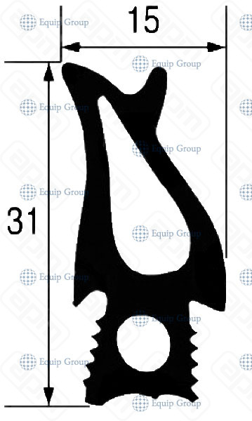 УПЛОТНЕНИЕ ДВЕРИ RATIONAL 51051022Р