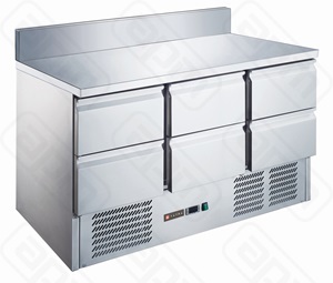 СТОЛ ХОЛОДИЛЬНЫЙ TATRA TRTGNLD6 TN SB С БОРТОМ