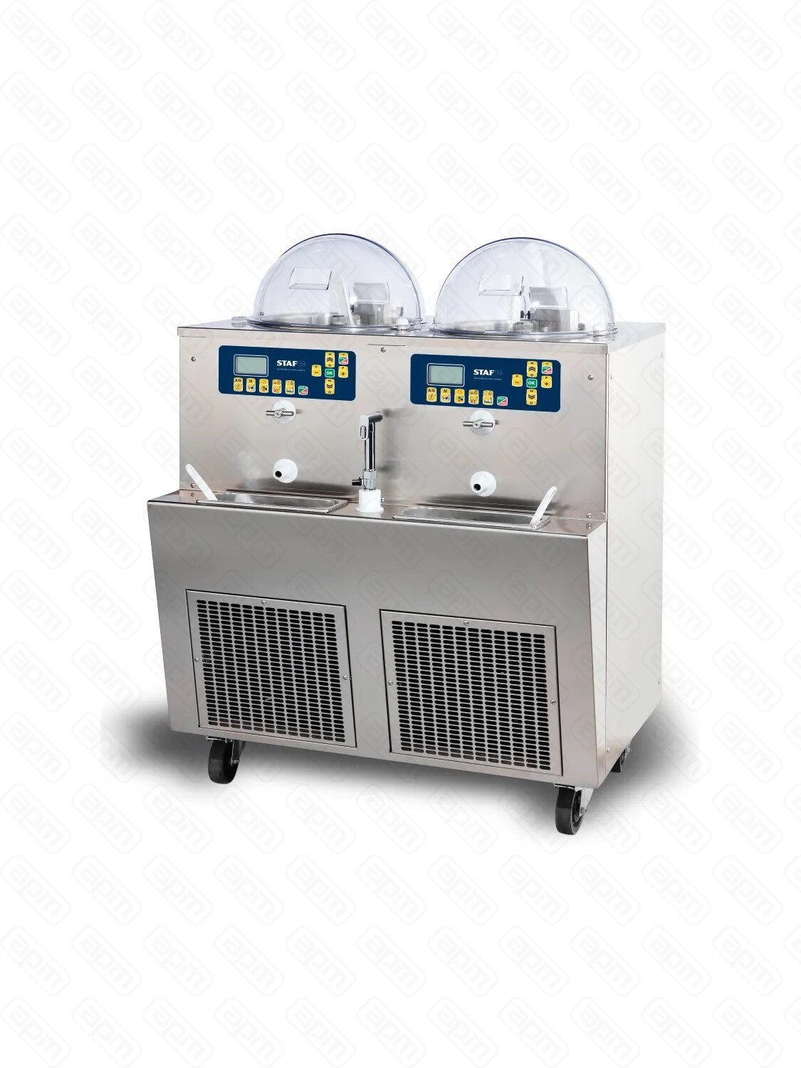 ФРИЗЕР ВИТРИНА ДЛЯ МОРОЖЕНОГО НА 2 ВКУСА STAF59 GLS2 LX W