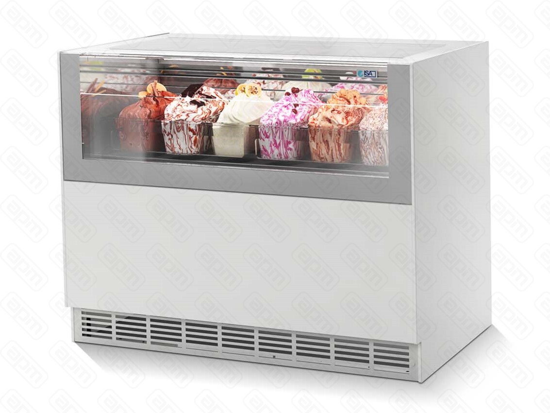 ВИТРИНА ДЛЯ МОРОЖЕНОГО ISA ONE SHOW VG RV 120 BUILT-IN