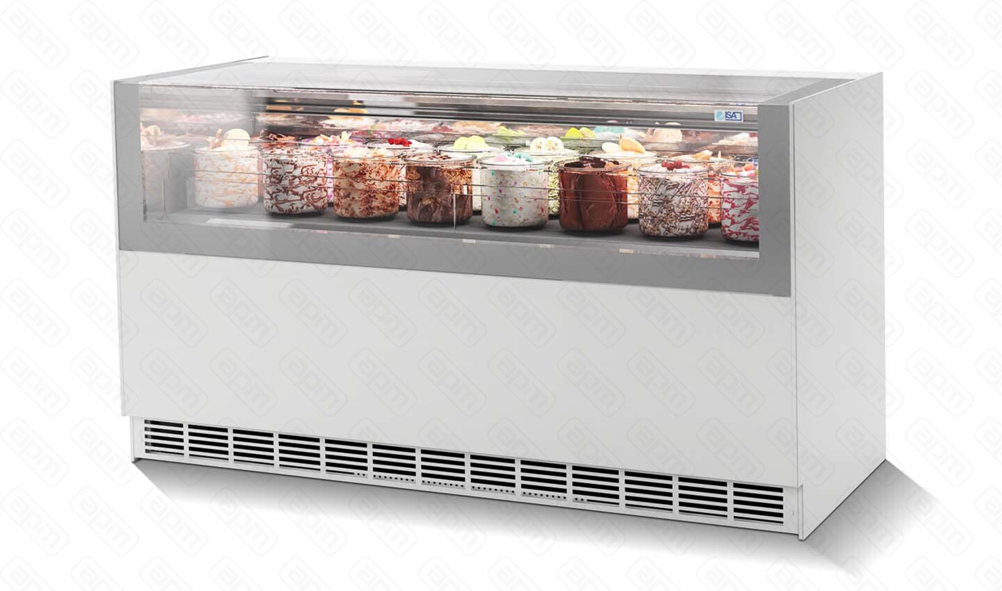 ВИТРИНА ДЛЯ МОРОЖЕНОГО ISA ONE SHOW VG RV 170 BUILT-IN