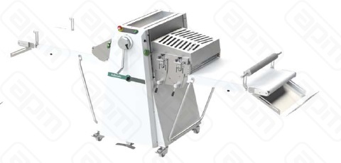 ТЕСТОРАСКАТКА ROLLMATIC R62-T12  ЛОТКИ ДЛЯ МУКИ SP62