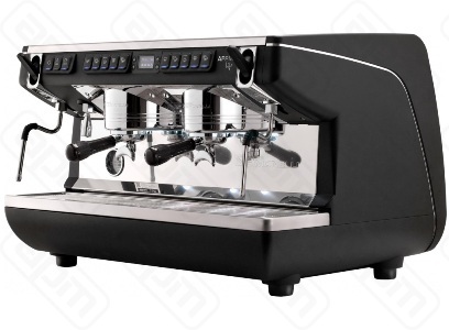 КОФЕМАШИНА APPIA LIFE XT 2GR V ЧЕРНЫЙЭКОНОМАЙЗЕРВЫСОКАЯ ГРУППАPID 1Ф 250129