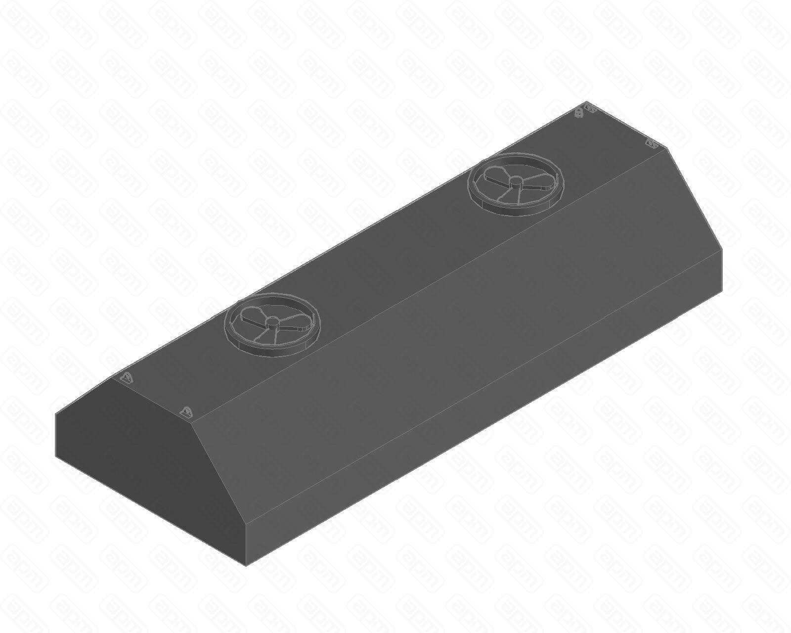 ЗОНТ ВЫТЯЖНОЙ С ВЕНТ ЗВЭ-900-4-О 21000802403