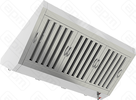 ЗОНТ ВЫТЯЖ ОСТРОВНОЙ ЗВОО-1308