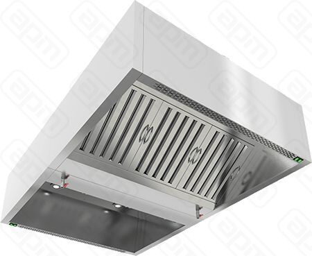 ЗОНТ ВЫТЯЖОСТРОВНОЙ ЗКВОО-1520 КОРОБЧАТЫЙ