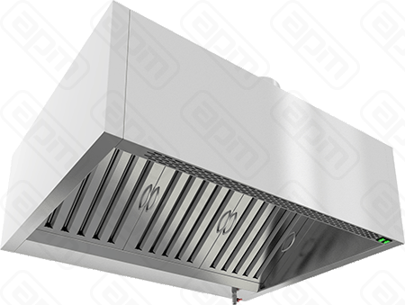 ЗОНТ ВЫТЯЖПРИСТЕННЫЙ ЗКВПО-13511 КОРОБЧАТЫЙ