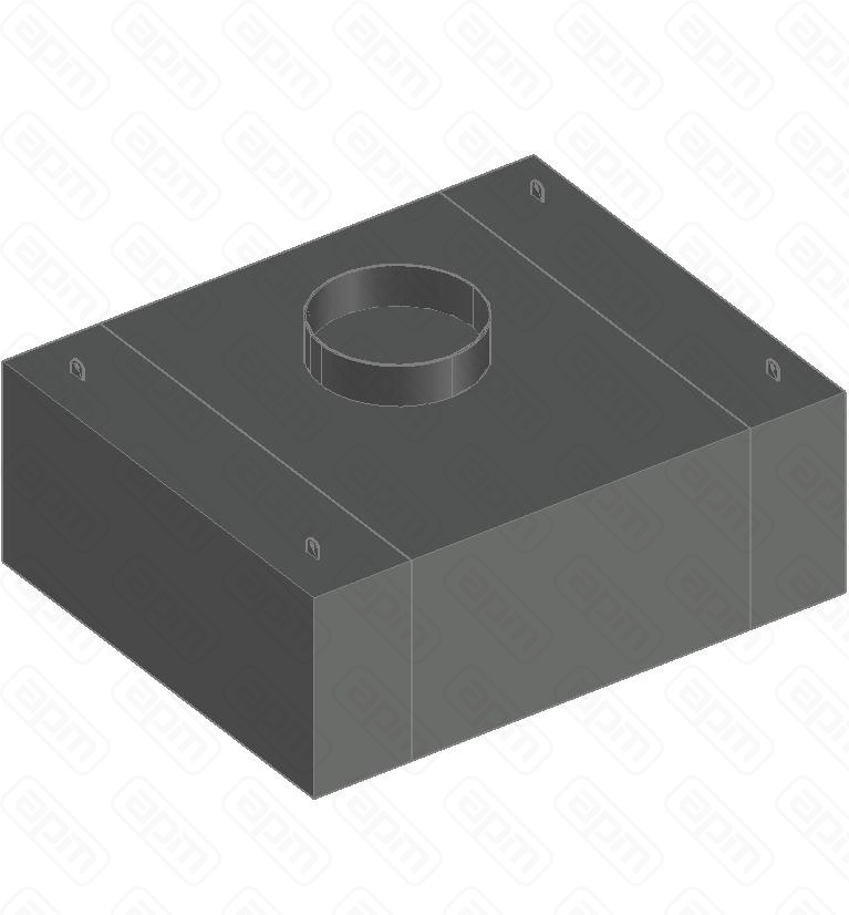 ЗОНТ ВЫТЯЖПРИСТЕННЫЙ ЗКВПОС-1109 КОРОБПОДСВ