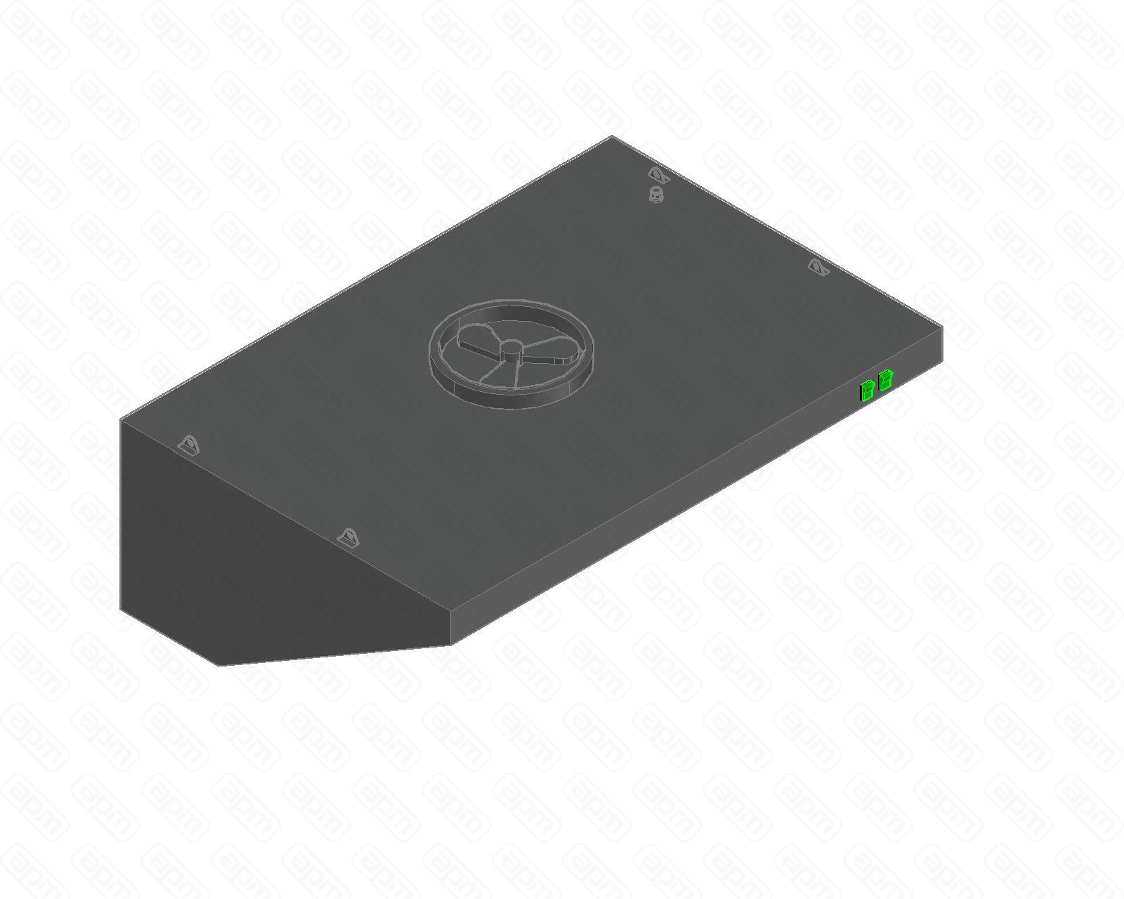 ЗОНТ ВЫТЯЖНОЙ С ВЕНТ 3ВЭ-900-2-П 21000180839