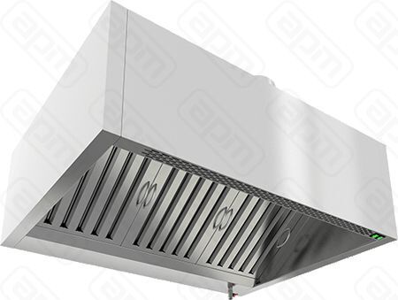 ЗОНТ ВЫТЯЖПРИСТЕННЫЙ ЗКВПО-14510 КОРОБЧАТЫЙ