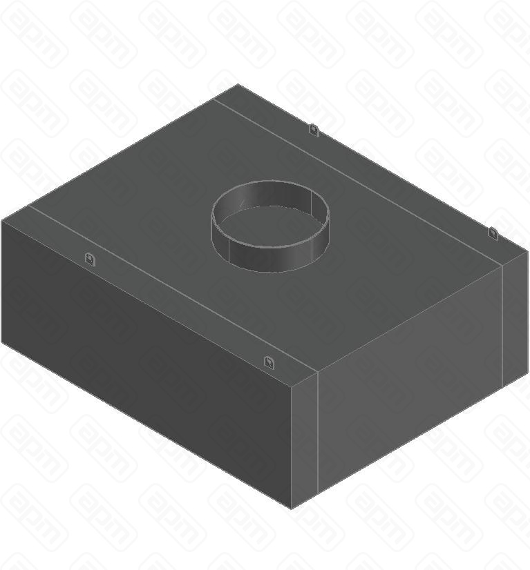 ЗОНТ ВЫТЯЖПРИСТЕННЫЙ ЗКВПОС-0911 КОРОБПОДСВ