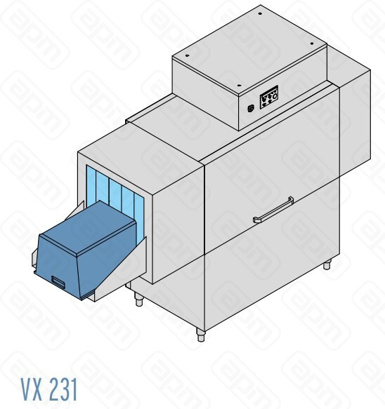 МАШИНА ДМОЙКИ ЯЩИКОВ DIHR VX 231 DXDR94HR10