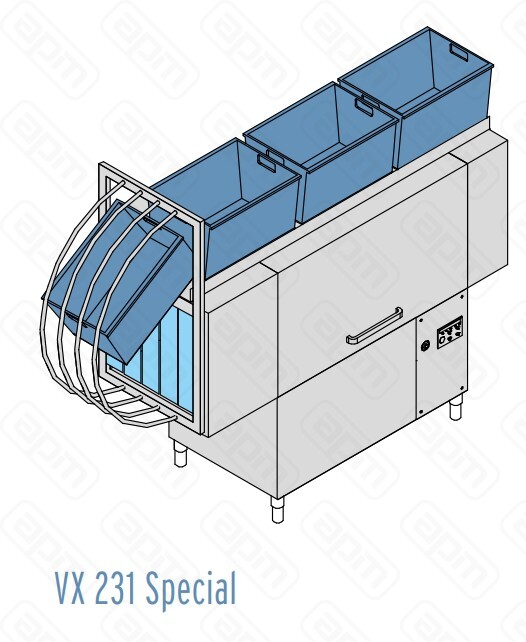 МАШИНА ДМОЙКИ ЯЩИКОВ DIHR VX 231 SXDR94HR10