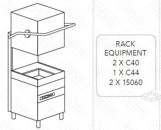 МАШИНА ПОСУДОМОЕЧНАЯ DIHR HT 12 ELECTRONXPPS