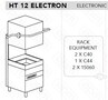 МАШИНА ПОСУДОМОЕЧНАЯ DIHR HT 12 ELECTRON СПЕЦ НОЖКИ МОРСКАЯ ВЕРСИЯ 380В3Ф50ГЦ БЕЗ НЕЙТРАЛИ