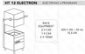 МАШИНА ПОСУДОМОЕЧНАЯ DIHR HT 12 ELECTRON DA