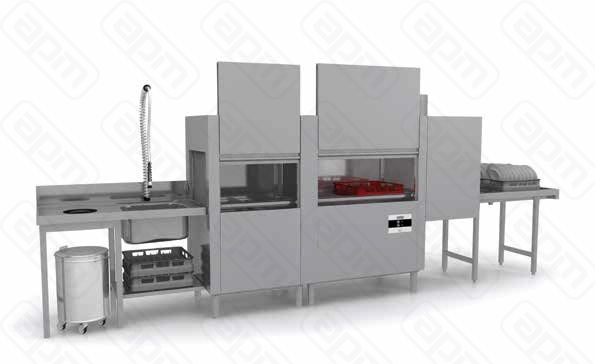 МАШИНА ПОСУДОМОЕЧНАЯ КОНВЕЙЕРНАЯ APACH CHEF LINE LTIT200 PWR AY AI