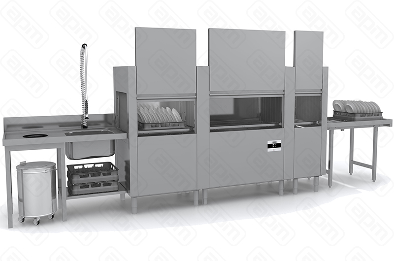 МАШИНА ПОСУДОМОЕЧНАЯ КОНВЕЙЕРНАЯ APACH CHEF LINE LTPT270 PWURC ARYX2