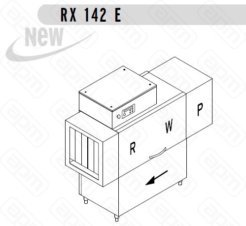 МАШИНА ПОСУДОМОЕЧНАЯ DIHR RX 142 E SX