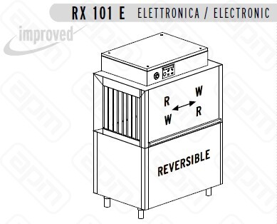 МАШИНА ПОСУДОМОЕЧНАЯ DIHR RX 101 E SXXP2LC73