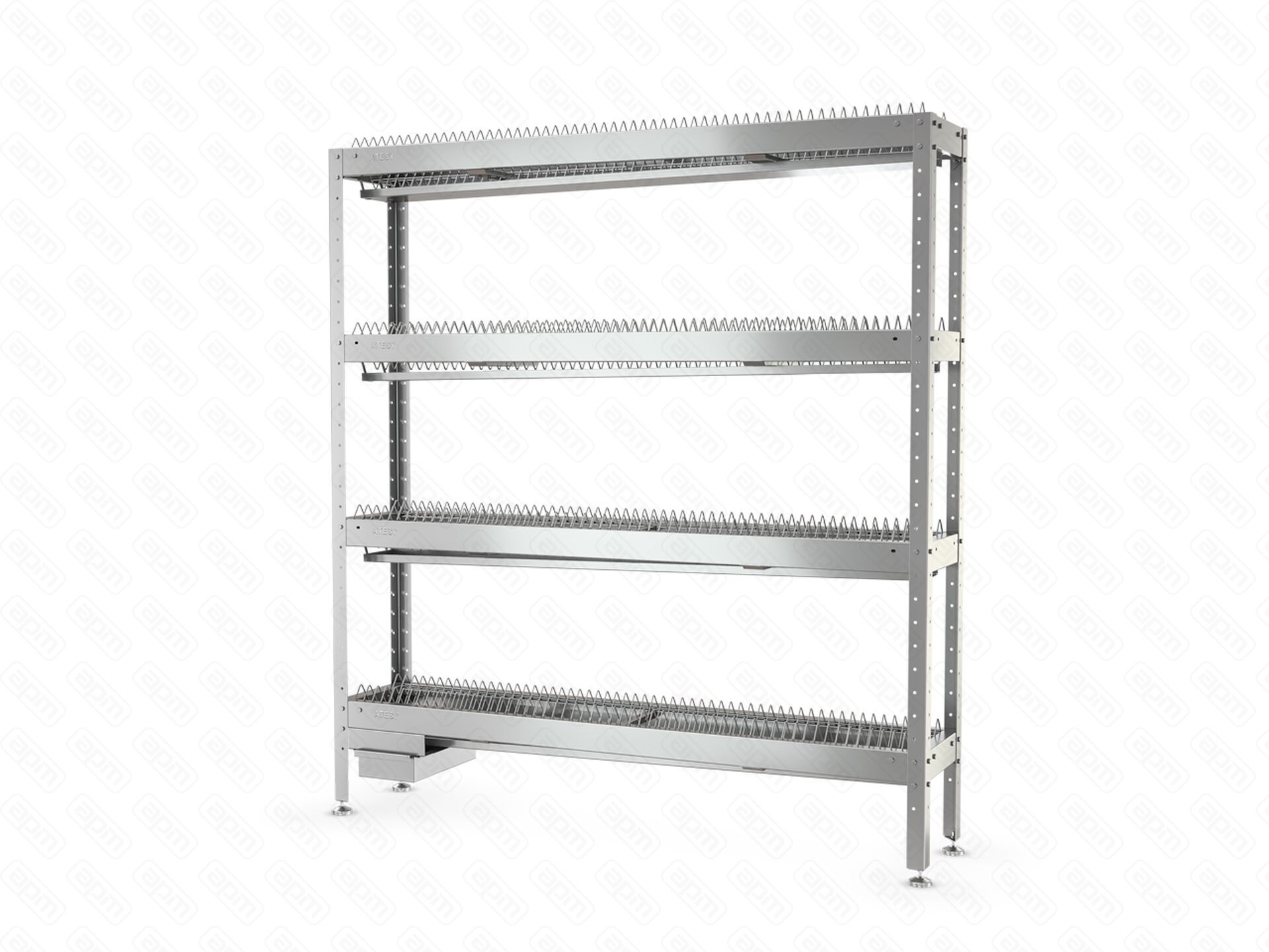 СТЕЛЛАЖ ДЛЯ ТАРЕЛОК СКТ-С-1500-02-Н СКТ-11500