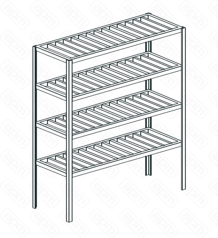 СТЕЛЛАЖ РЕШЕТЧАТЫЙ APACH CHEF LINE LSTG18-185