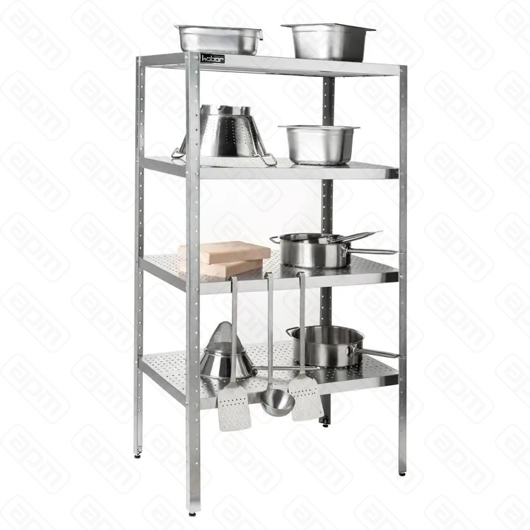 СТЕЛЛАЖ ПЕРФОРИРОВАННЫЙ РАЗБОРНЫЙ КОБОР СКП-6060430 ВЫСОТА 1800