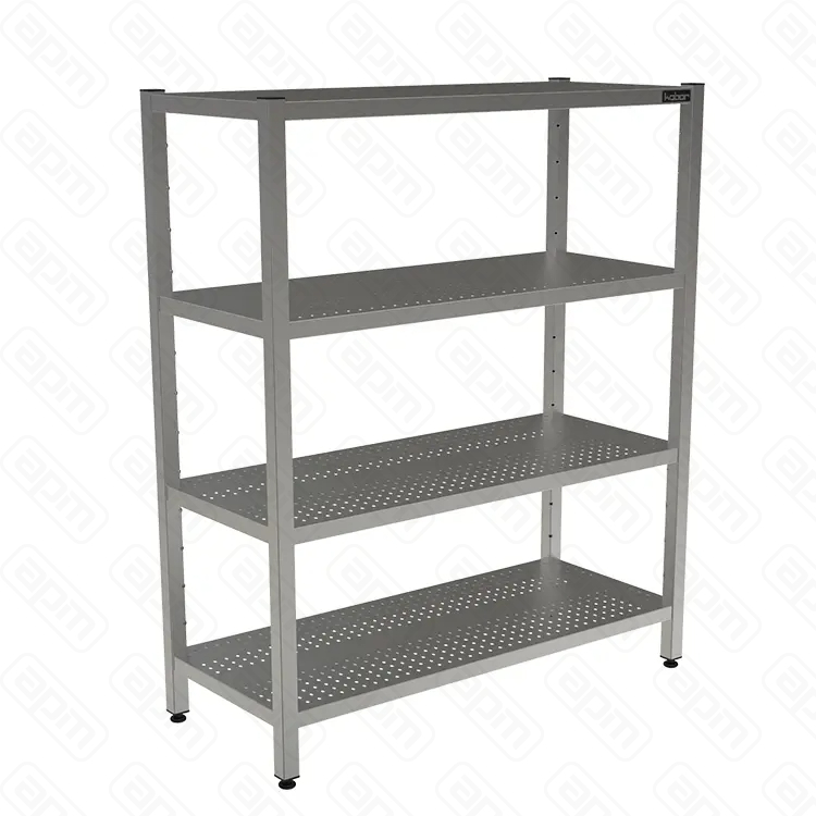 СТЕЛЛАЖ ПЕРФОРИРОВАННЫЙ РАЗБОРНЫЙ КОБОР СКТПР-15040 ВЫСОТА 1800