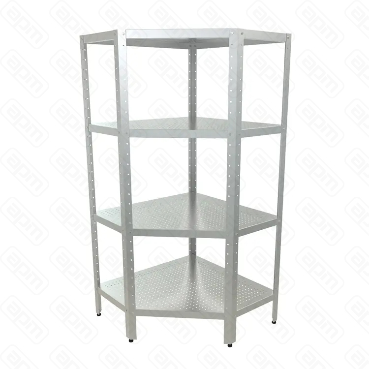 СТЕЛЛАЖ ПЕРФОРИРОВАННЫЙ УГЛОВОЙ РАЗБОРНЫЙ КОБОР СКПУ-36-10070430 ВЫСОТА 1800