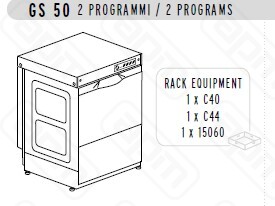 МАШИНА ПОСУДОМОЕЧНАЯ DIHR GS 50XP