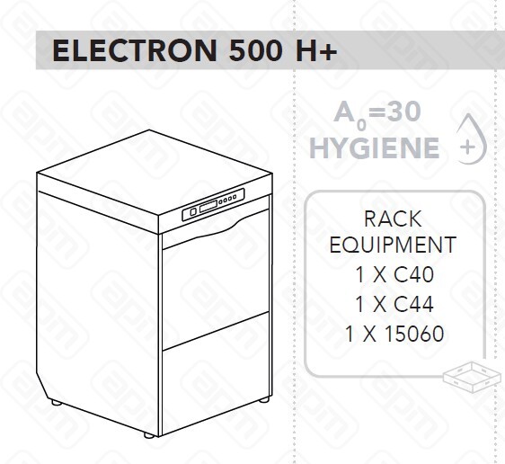 МАШИНА ПОСУДОМОЕЧНАЯ DIHR ELECTRON 500 H