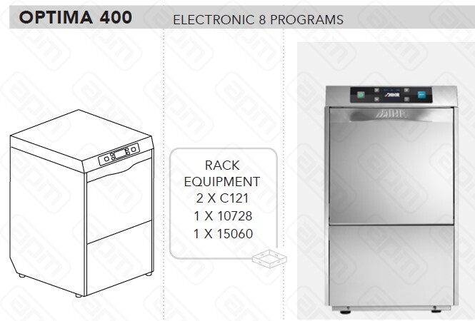 МАШИНА ПОСУДОМОЕЧНАЯ DIHR OPTIMA 400