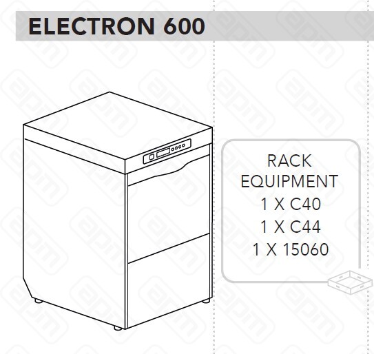 МАШИНА ПОСУДОМОЕЧНАЯ DIHR ELECTRON 600PS