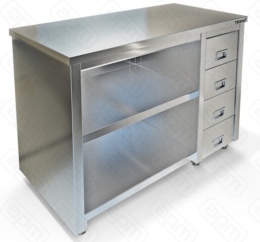 СТОЛ-ТУМБА СПС-8371700Н П БДВЕРЕЙ ЯЩИКИ