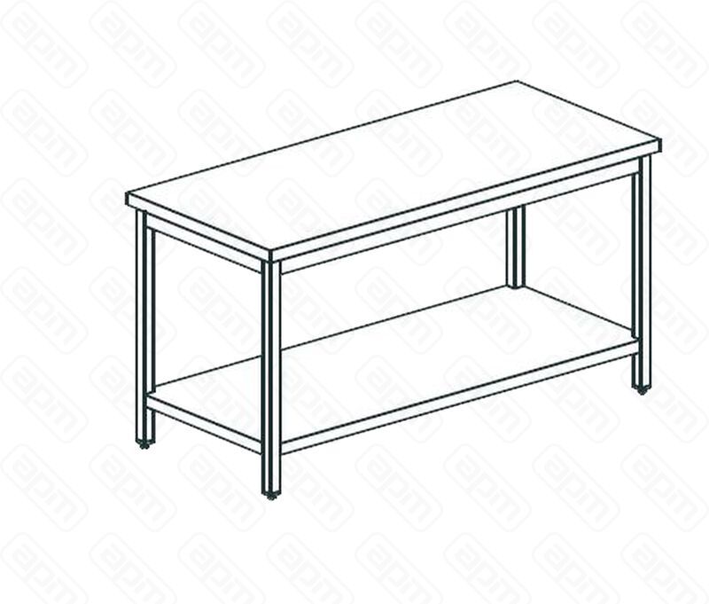 СТОЛ ПРОИЗВОДСТВЕННЫЙ APACH CHEF LINE LWT716SH