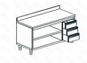 СТОЛ ПРОИЗВОДСТВЕННЫЙ ЗАКРЫТЫЙ С 3-Х СТОРОН APACH CHEF LINE LWC716SH2UDR