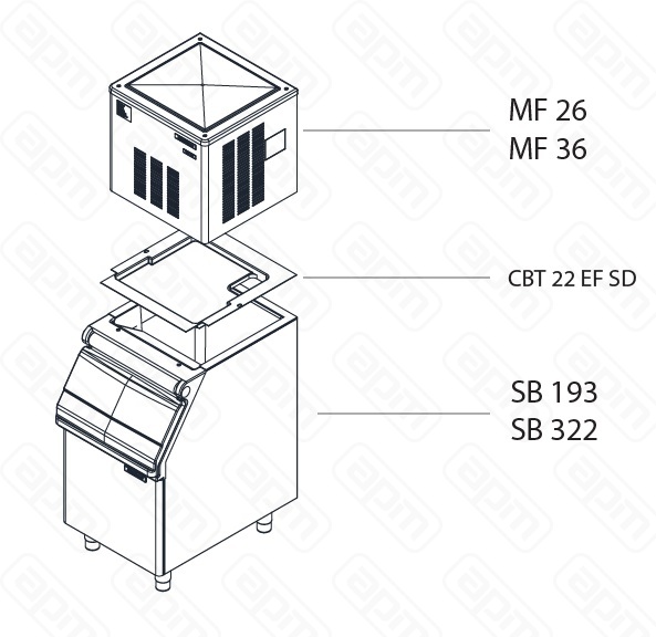 АДАПТЕР SCOTSMAN CBT 22 EFSD