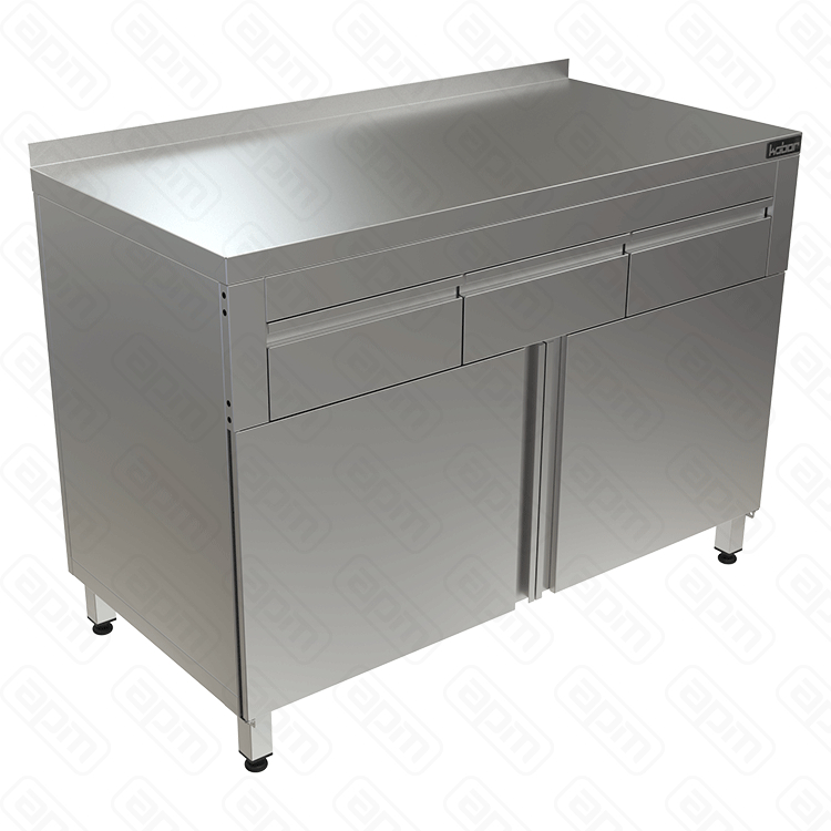 СТОЛ С ВЫДВИЖНЫМИ ЯЩИКАМИ КОБОР СПБЯ-12060Р