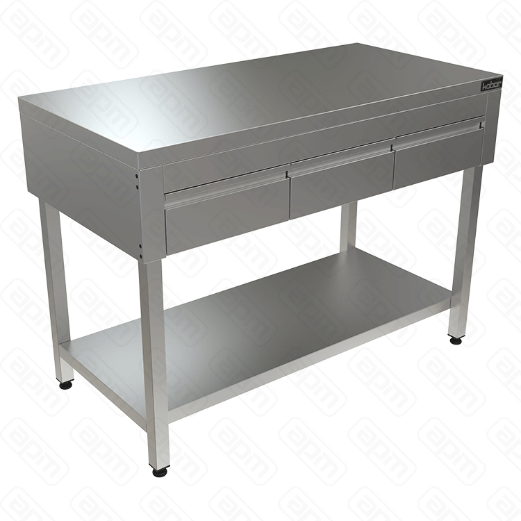 СТОЛ С ВЫДВИЖНЫМИ ЯЩИКАМИ КОБОР СПЯ-12060П