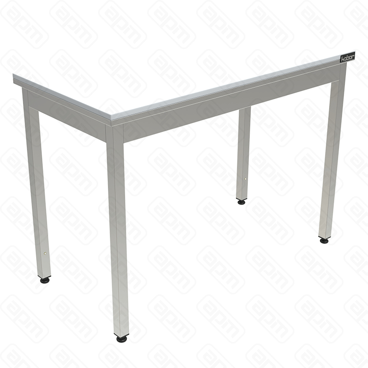 СТОЛ С ПОЛИПРОПИЛЕНОВОЙ СТОЛЕШНИЦЕЙ КОБОР СПП-15080 БЕЗ ОБВЯЗКИ