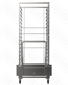 ТЕЛЕЖКА ВКАТНАЯ ДЛЯ КОНВЕКЦИОННЫХ ПЕЧЕЙ TECNOEKA EKCR 16 TC 16 УРОВНЕЙ