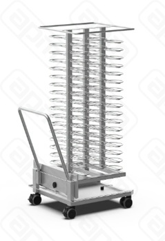 ТЕЛЕЖКА ДЛЯ ТАРЕЛОК ДЛЯ ПЕЧЕЙ GN11 UNOX XEVTL-102P