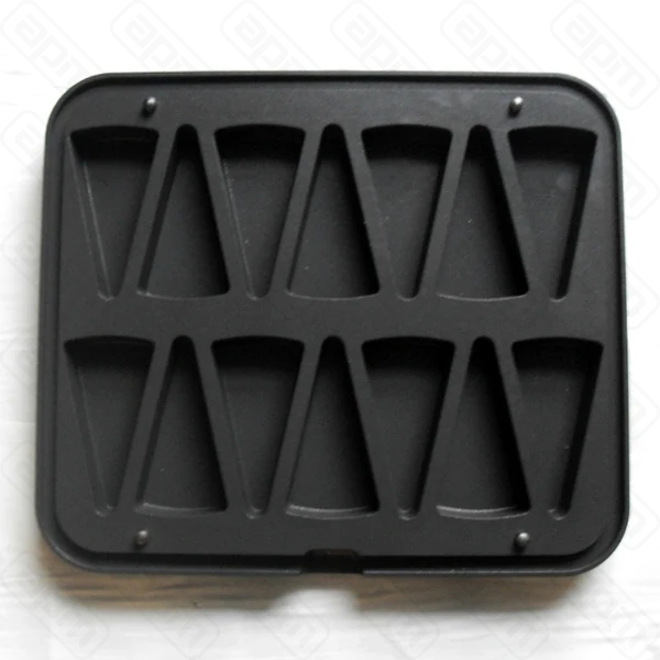 Форма 18 для выпечки треуг пирожных 115x60111x56мм h25мм для Cookmatic 14 ячеек PIASTRA18