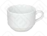 Чашка чайная 220мл AMBIENTE BIANCO AM016220000