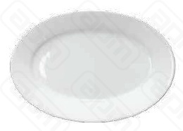Блюдо овальное 38x252см ALBERGO BIANCO AL020760000
