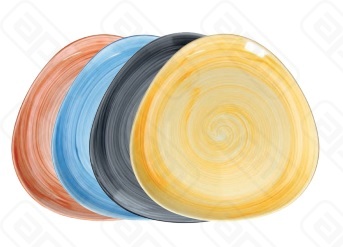 Тарелка треугольная 273см GIOTTO GREY TY000271051